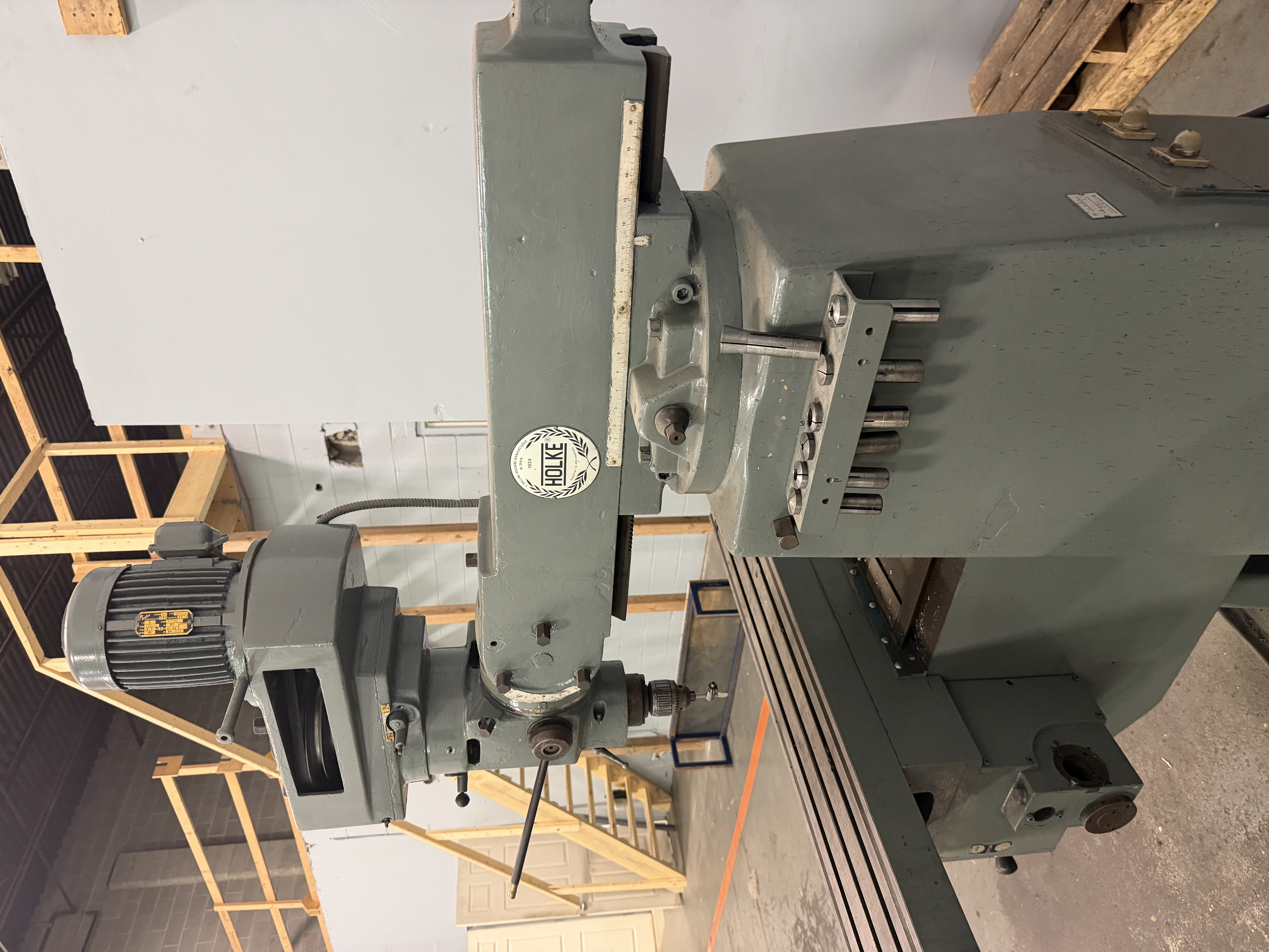 Used HOLKE F-10-V DRILL PRESS