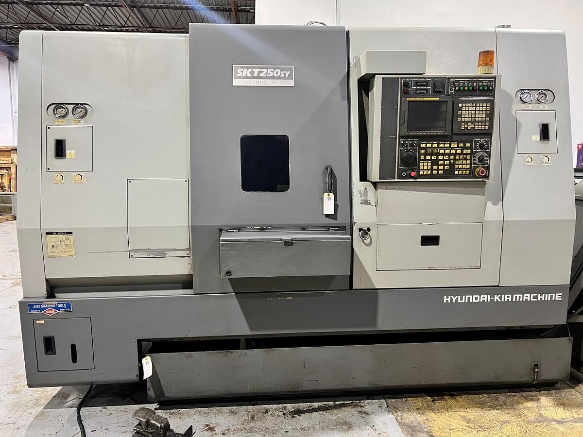 Used HYUNDAI KIA – SKT250SY TURNING CENTER