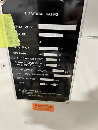 Used MORI SEIKI SL-45 TURNING CENTER