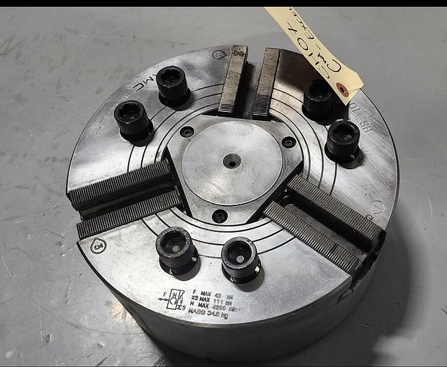 Used 10 INCH SAMCHULLY HYDRAULIC CHUCK