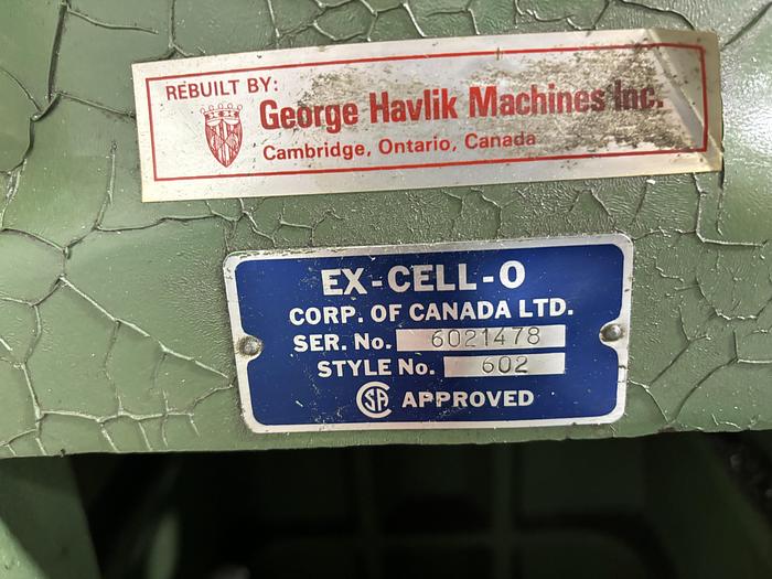 Used EX-CELLO-O 602 XLO Knee Mill