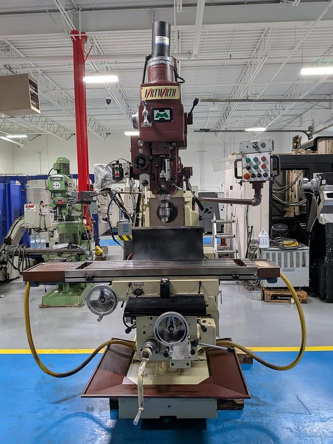 Used Fortworth Vertical Knee Mill