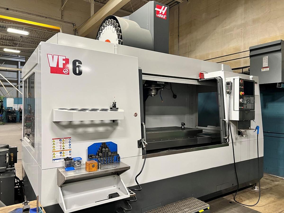 Used HAAS VF-6/50 CNC VERTICAL MACHINING CENTER