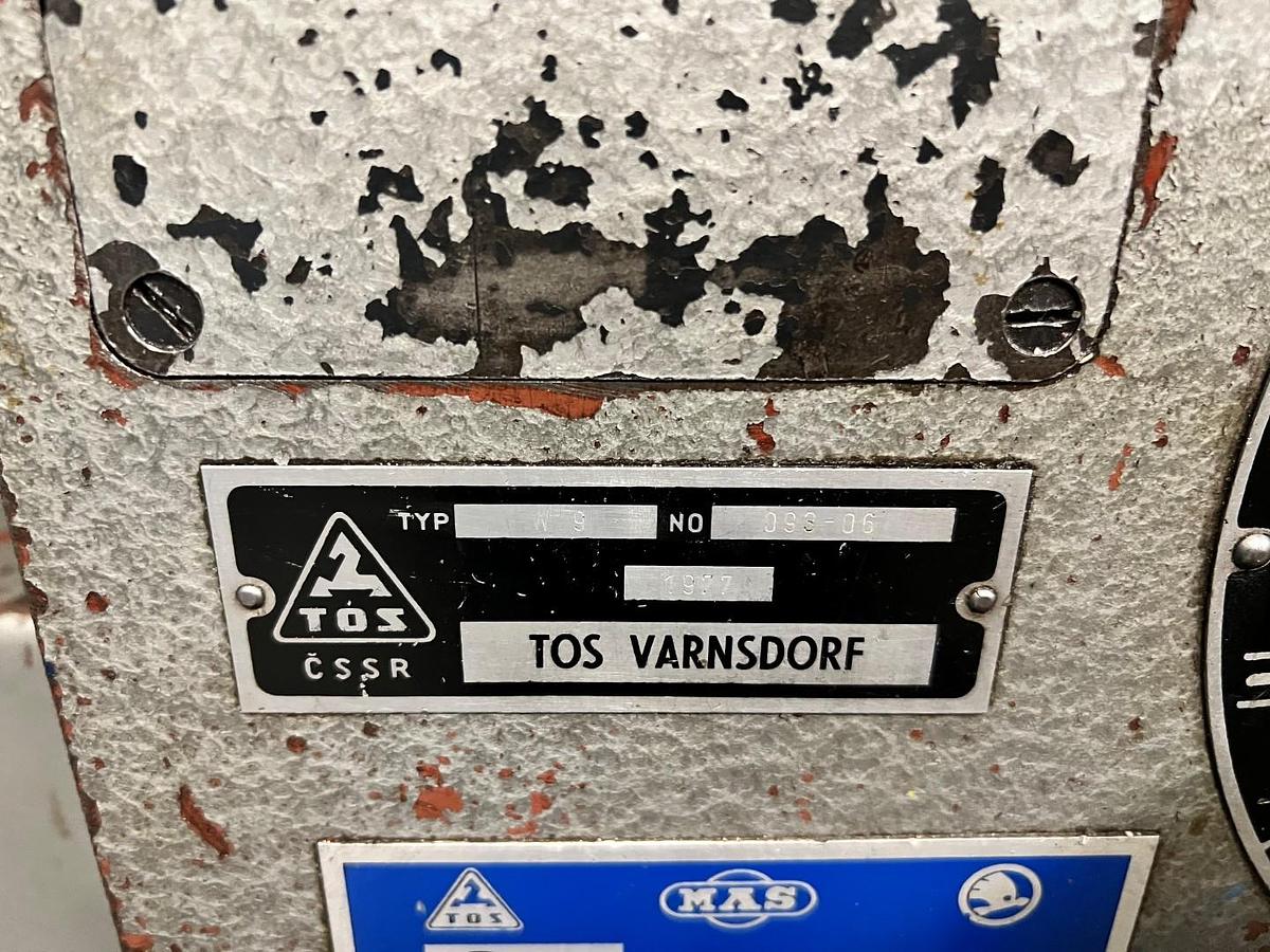 Used TOS VARNSDORF W9 HORIZONTAL BORING MILL