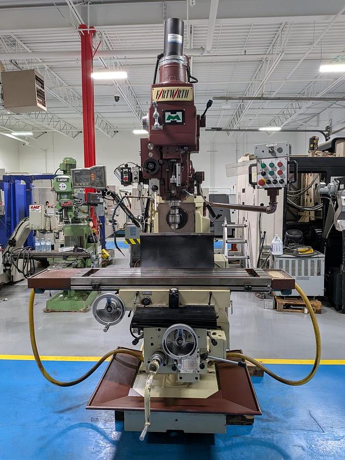 Used Fortworth Vertical Knee Mill