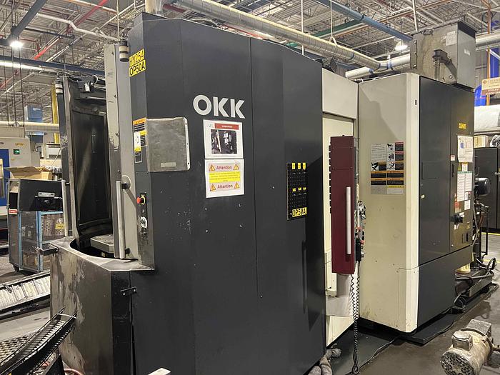 Used OKK HM500S HORIZONTAL MACHINING CENTER 