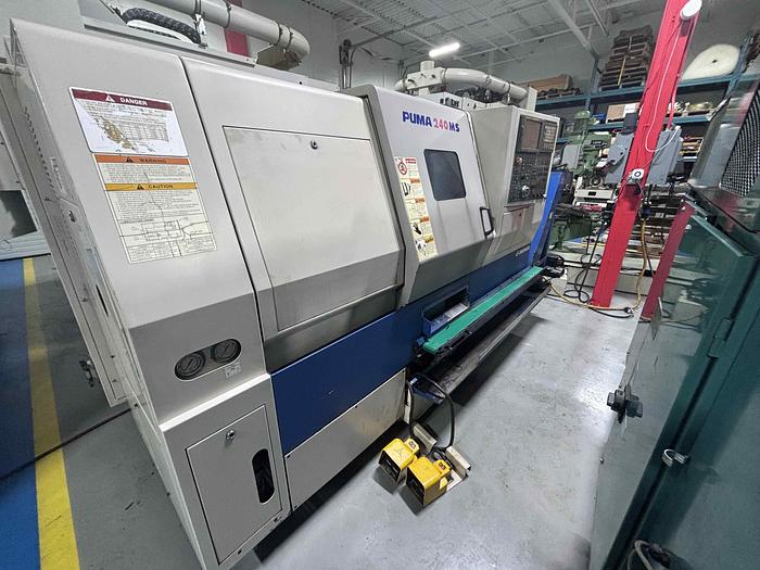 Used DAEWOO PUMA 240 MSB WITH SUB SPINDLE AND MILLING