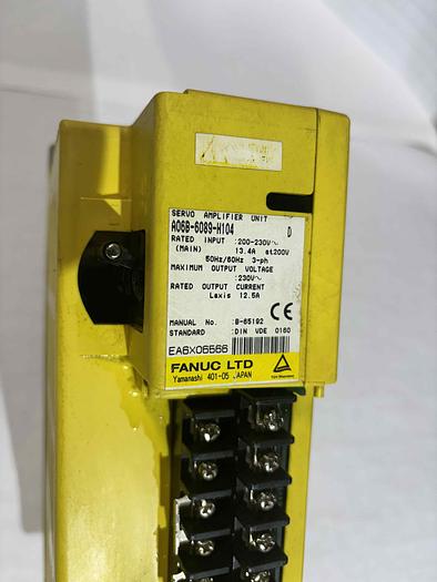 Used FANUC SERVO AMPLIFIER UNIT SINGLE AXIS C-SERIES