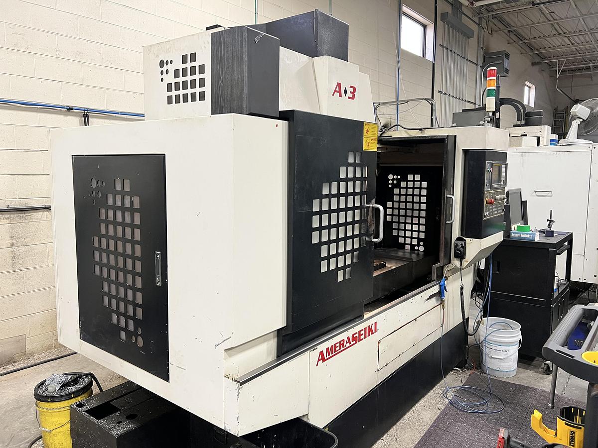 Used AMERA-SEIKI A-3 CNC VERTICAL MACHINING CENTER