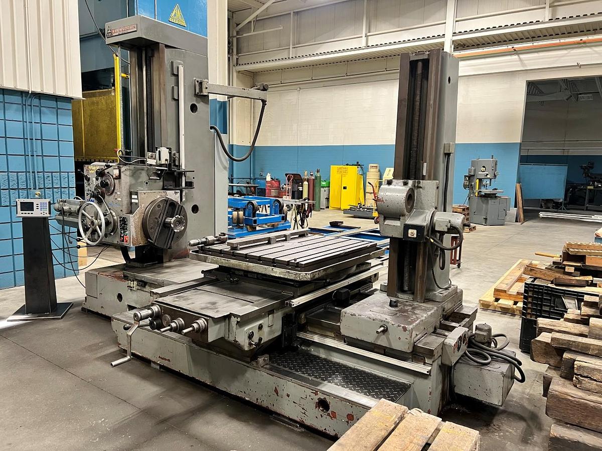 Used TOS VARNSDORF W9 HORIZONTAL BORING MILL