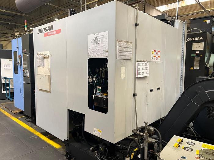 Used DOOSAN HP 4000 HORIZONTAL MACHINING CENTER (2013)