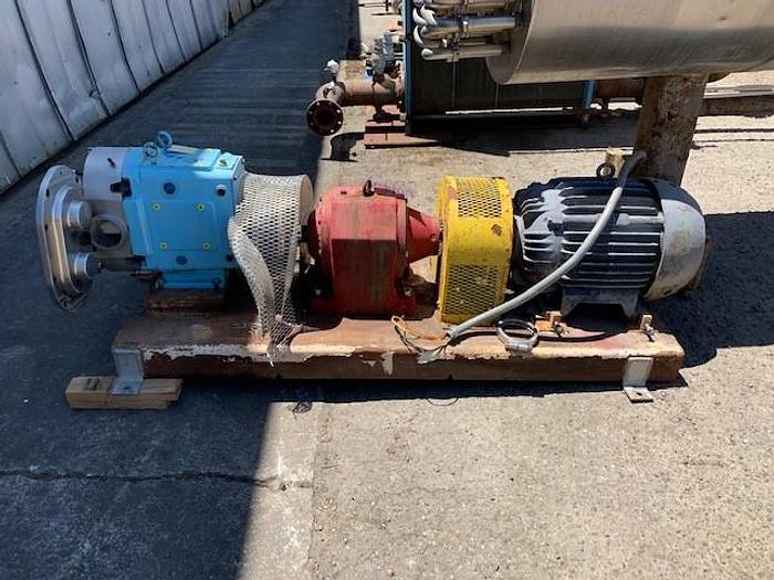 Used Waukesha Model 220 Positive Displacement Pump 220