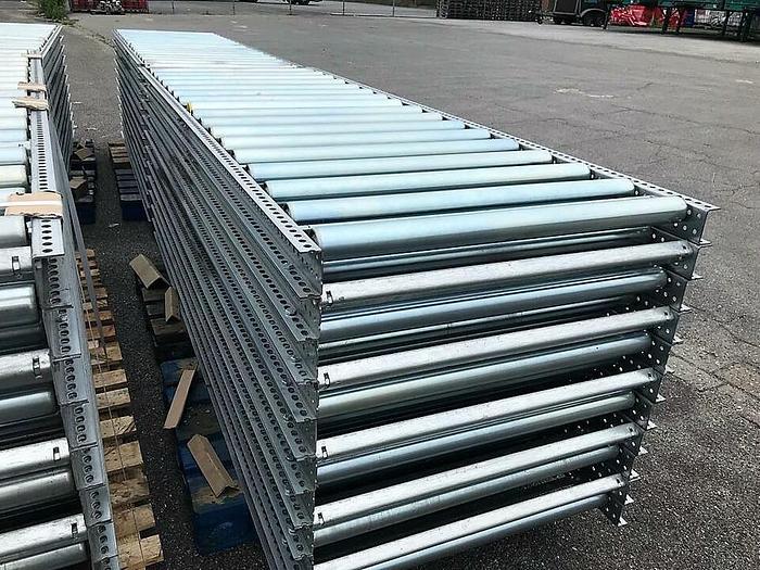 Gebraucht RACK & ROLL GMBH Palettenrollenbahn Förderbahn Förderstrecke 140m