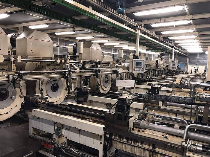 Used HMP HMP SWAGING LINE FOR PRODUCING HOLLOW DRIVE SHAFT'S OR AXLES    MACHINE INSTALLED NEW 2015