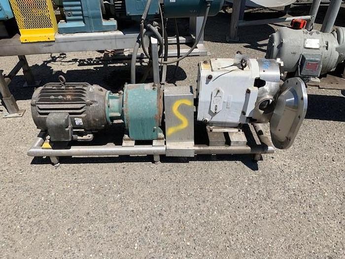 Used Waukesha Model 220 Positive Displacement Pump 220