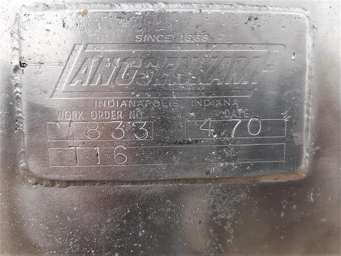 Used Tank, 400 Gallon, 304 S/st,53" X 34", CB, #S743647