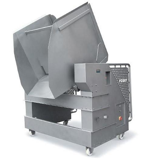 Roser Model VH-1000 Hydraulic Loader/ Combo Bin Dumper