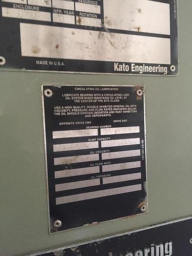 EMD KATO Generator sets.