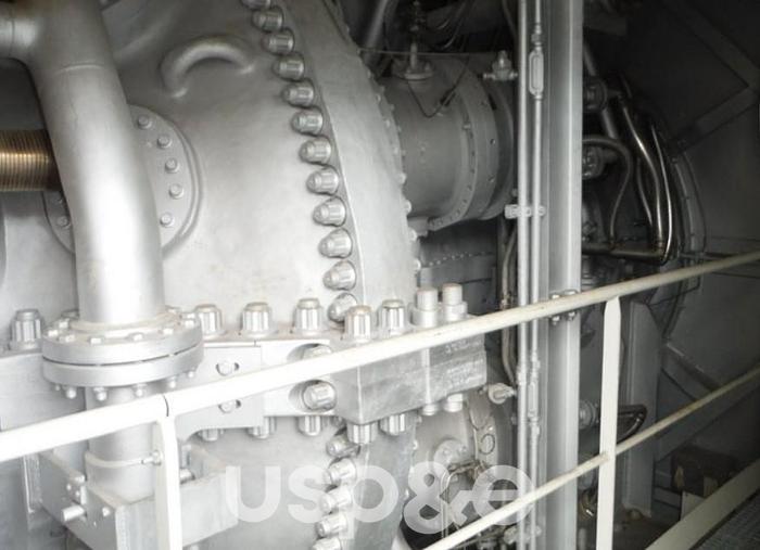 Used 81 MW 2011 Used GE PG6111 Natural Gas Power Plant Generator Sets