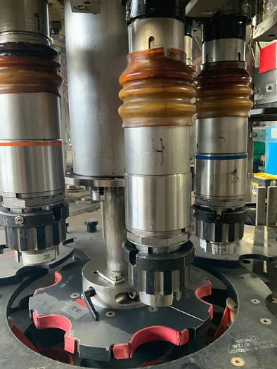 Used Zalkin 6-head rotary Plastic Capper