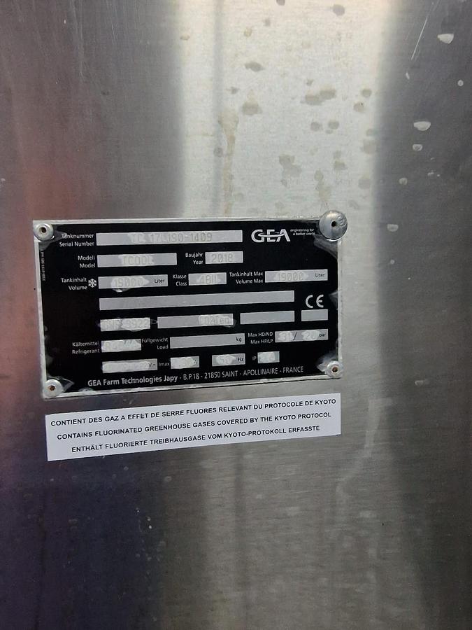 Used Tanque GEA 