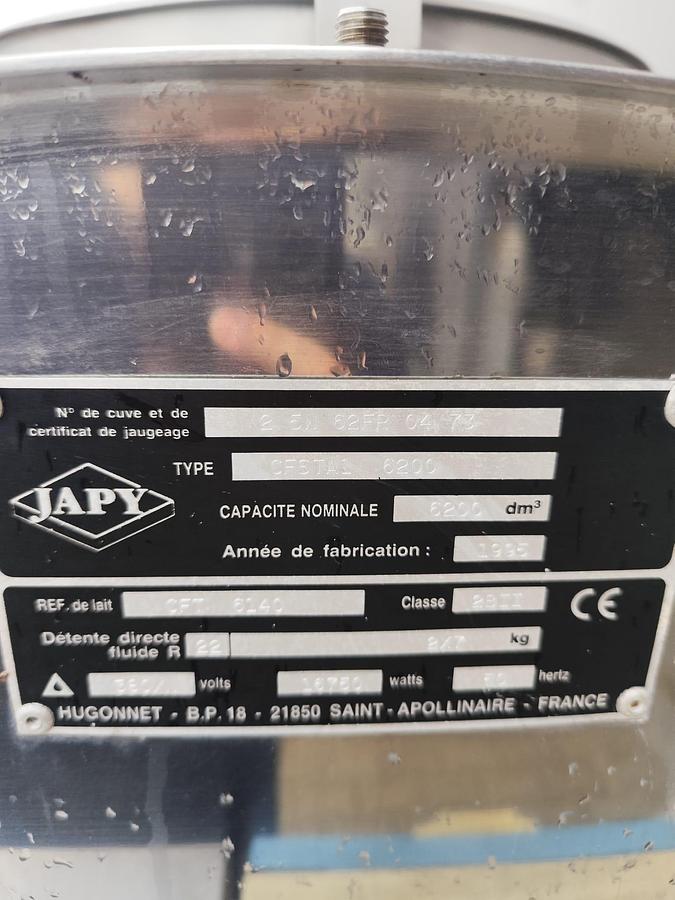 Used Tanque Japy 6200 litros