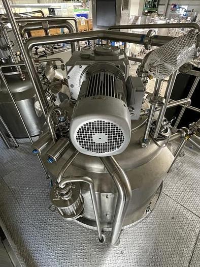 Used B 15461 D - Cream Manufacturing Plant VAKUMIX VHMS 1250