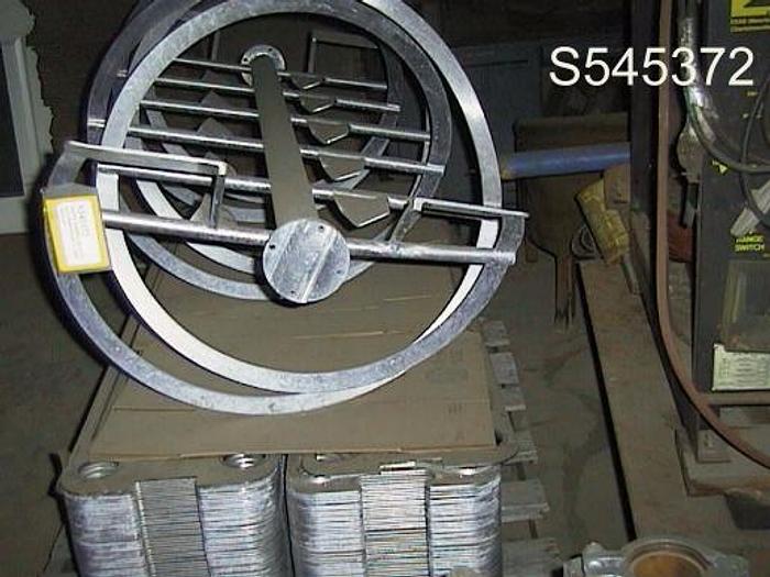 Used Mixer, Ribbon, 36 CF, S/st, Ribbon Only, Less Trough #S545372