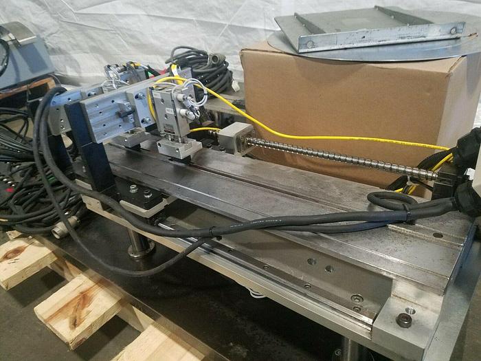 Used Automation Assembly System for in-line strip electronics production with PLC