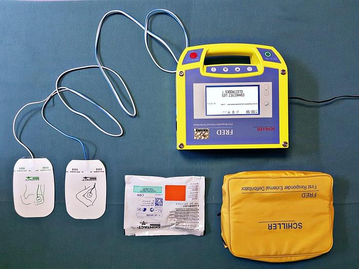 Used Schiller Fred Defibrillator