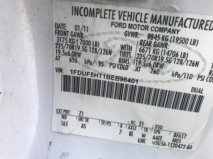 Used 2011 Ford F550 4x4 Altec AT40-MH 45ft Bucket Truck