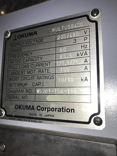 Used 2011 Okuma Multus B400W