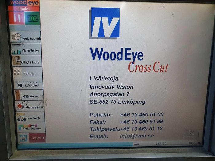 Used 2000 Paul  Paul optimization saw with Woodeye scanne