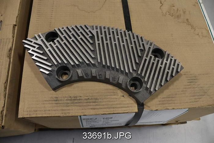 Unused Beloit DD4000 Refiner Complete Plate Set, 20" Disc #33691