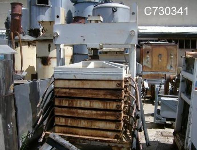 Used Filter, P&F, 36" x 36", C/st, Womach, Vert, 54 SF, 4.5CF #C730341