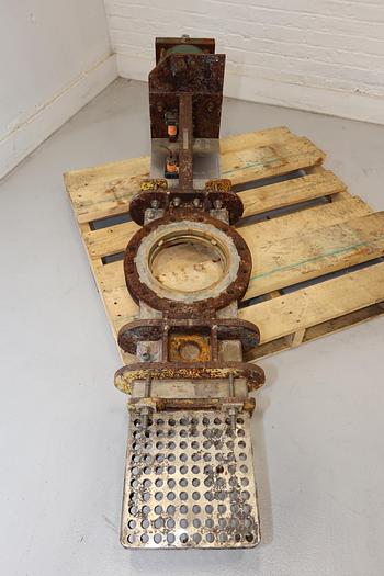 Used 10" Air Operated Thru Gate Valve #44296