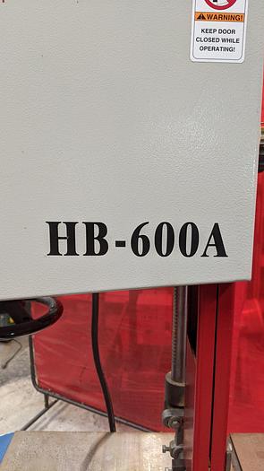 Used Used Cantek HBA-600A Bandsaw , Resaw