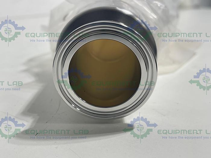 Used Sani-Tech  STHT-R-HD-1500 96" Silicone Hose w/ 1 1/2" Sanitary Fitting