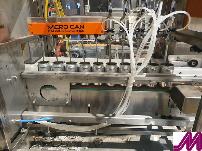 Used 2019 Micro Ccan CL5 V2 Linear Can Filler / Seamer