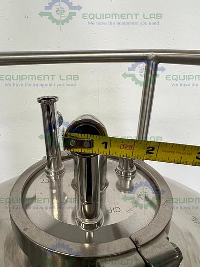 Used Precision 200 Liter Stainless Steel Process / Pressure Vessel 100 PSI