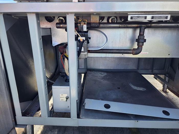 Used VULCAN #G40C, 40 GAL. NATURAL GAS BRAISING PAN/TILTING SKILLET w/ POURING FUNNEL & ARTICULATING 12" X 20" PAN FRAME HOLDER !