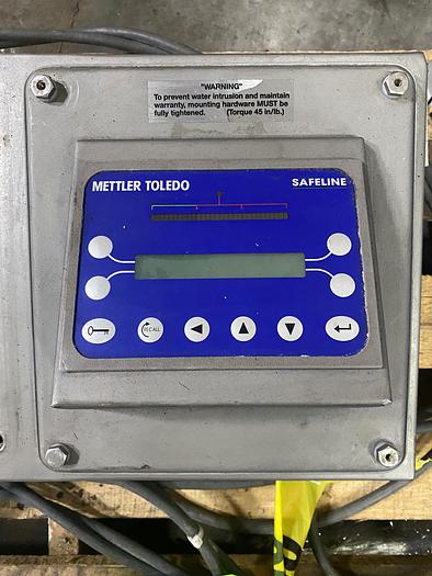 Used Safeline Mettler Toledo Flow Through Metal Detector V3/6F/100/300