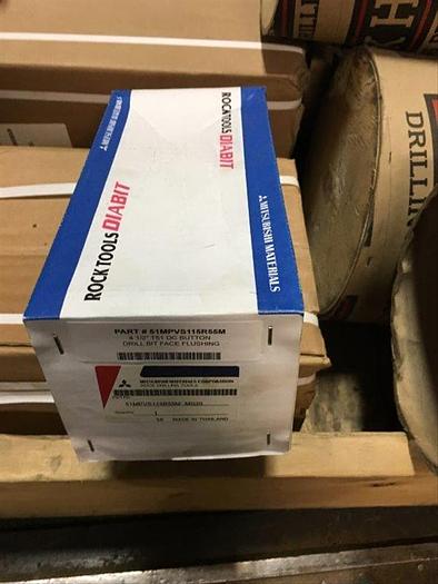 Mitsubishi 4-1/2" T51 Retract Bit - 51MPVS115R55M