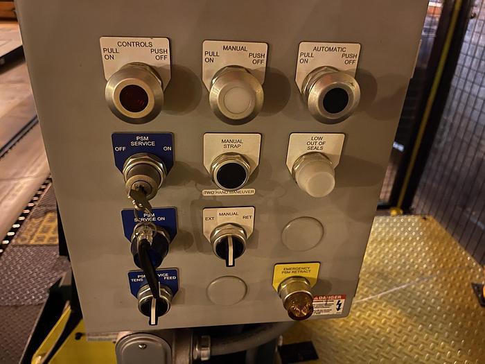 Used SIGNODE ROLL STRAPPING SYSTEM M20 AUTOMATIC 60" MAX DIAMETER MANUFACTURED 2020