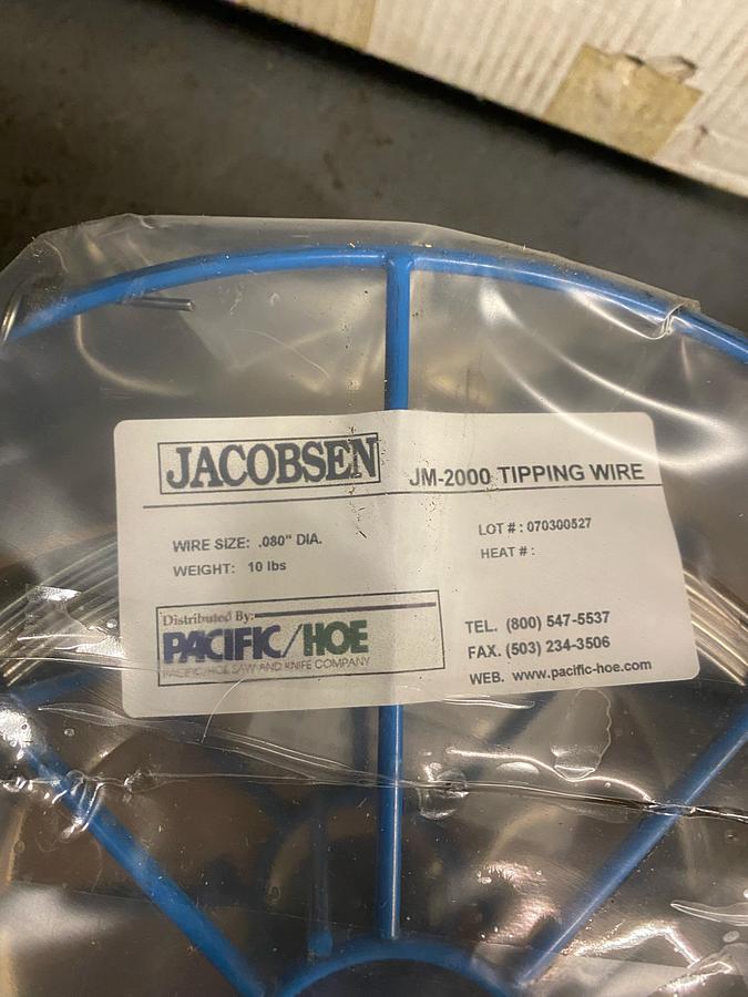 Used JACOBSEN(PACIFIC HOE) STELLITE TIPPER AND ANNEALER 