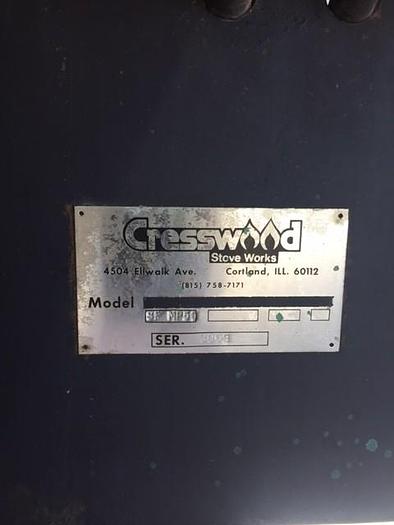 Used Cresswood Sawdust Fired Furnace (2 available)