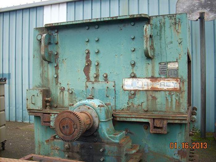 Used Jeffrey 76WB Drop Feed Hog