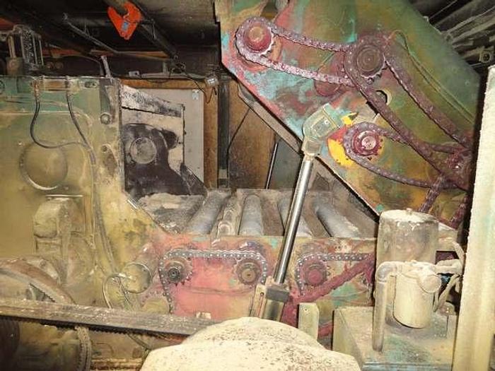 Used 9" x 55" Flare Gang Edger System