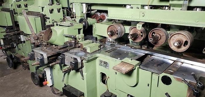Used Weinig H22AL Six (6) Head Moulder