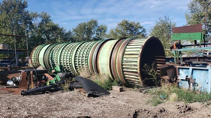 Used 9 X 40 DRUM DEBARKER